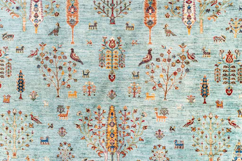 Traditional pattern on a rug