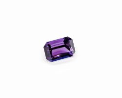 Private Faceting Commissions 12 Amethyst emerald cut precision faceting